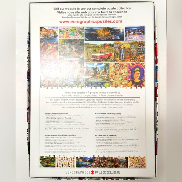 Eurographics Puzzles Fine Art Collection Keith Haring 1000-Piece Jigsaw Puzzle - Picture 3 of 11